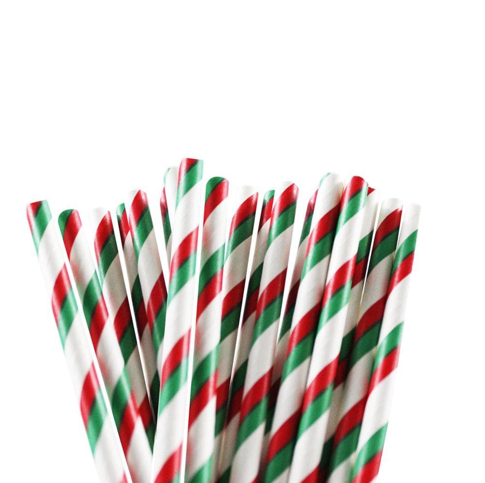 Christmas Collection Cake Pop Straws Combo Pack B (4PC Set)