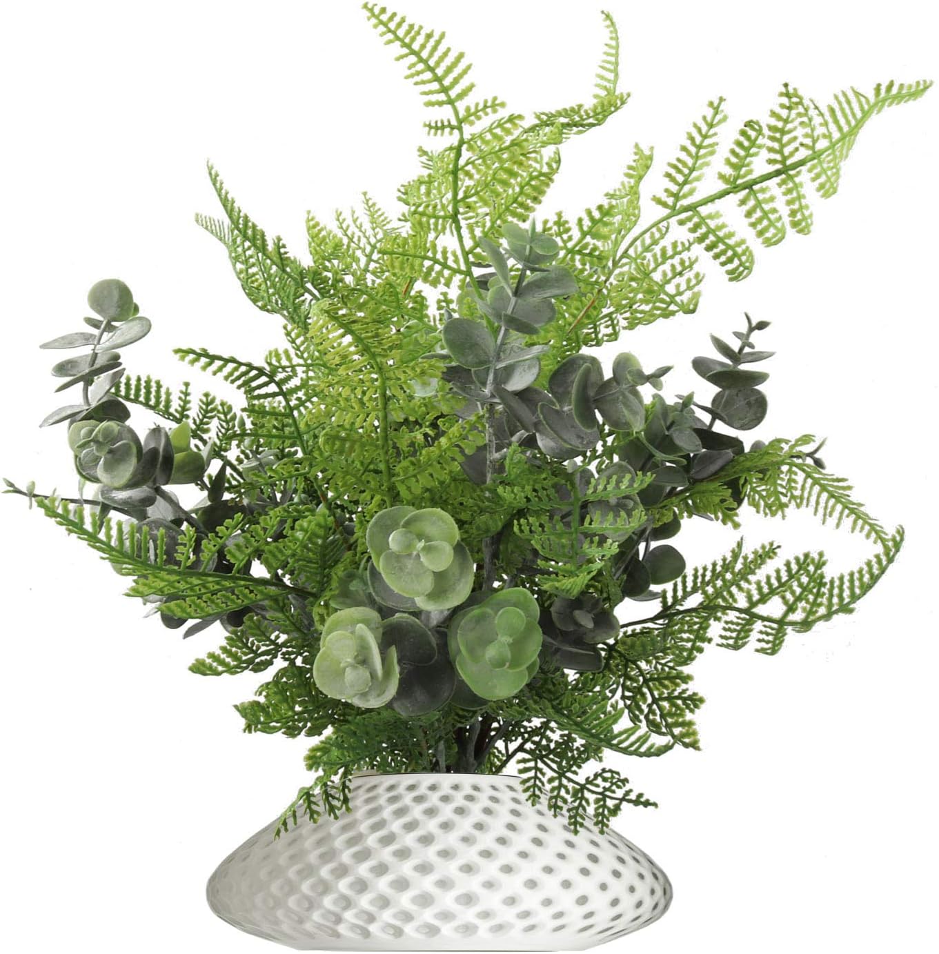 6PC 32" Leather Leaf Spray Faux