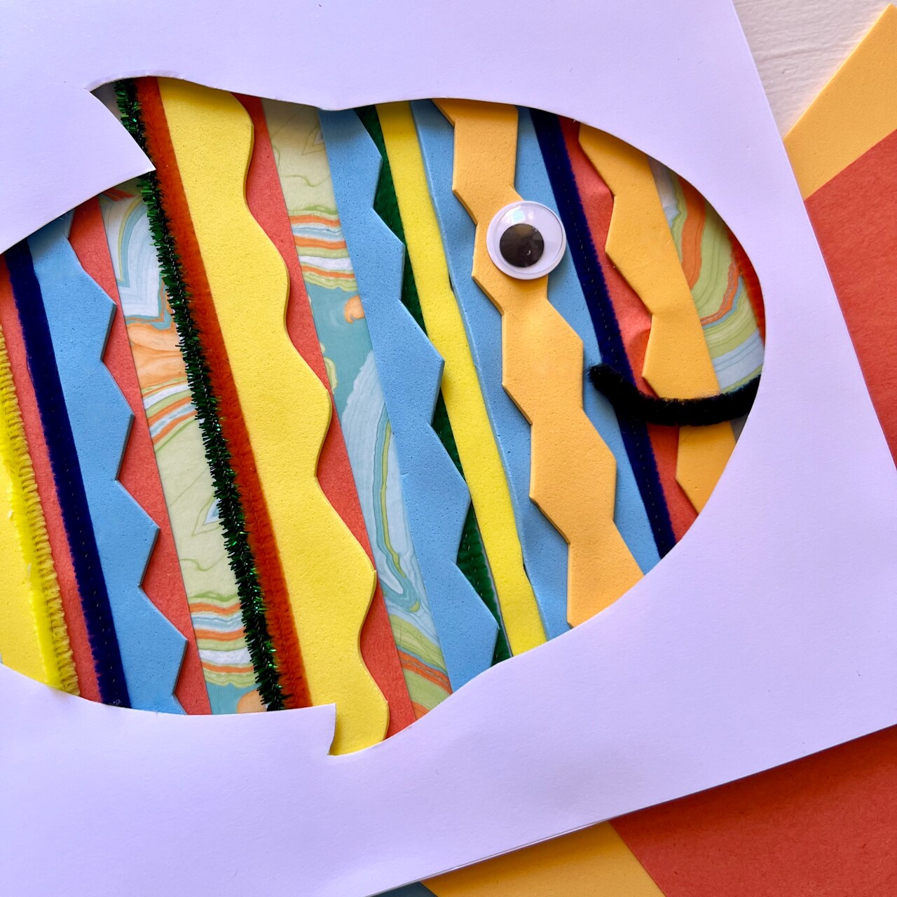 Kids Club: Striped Assemblage Fish Craft
