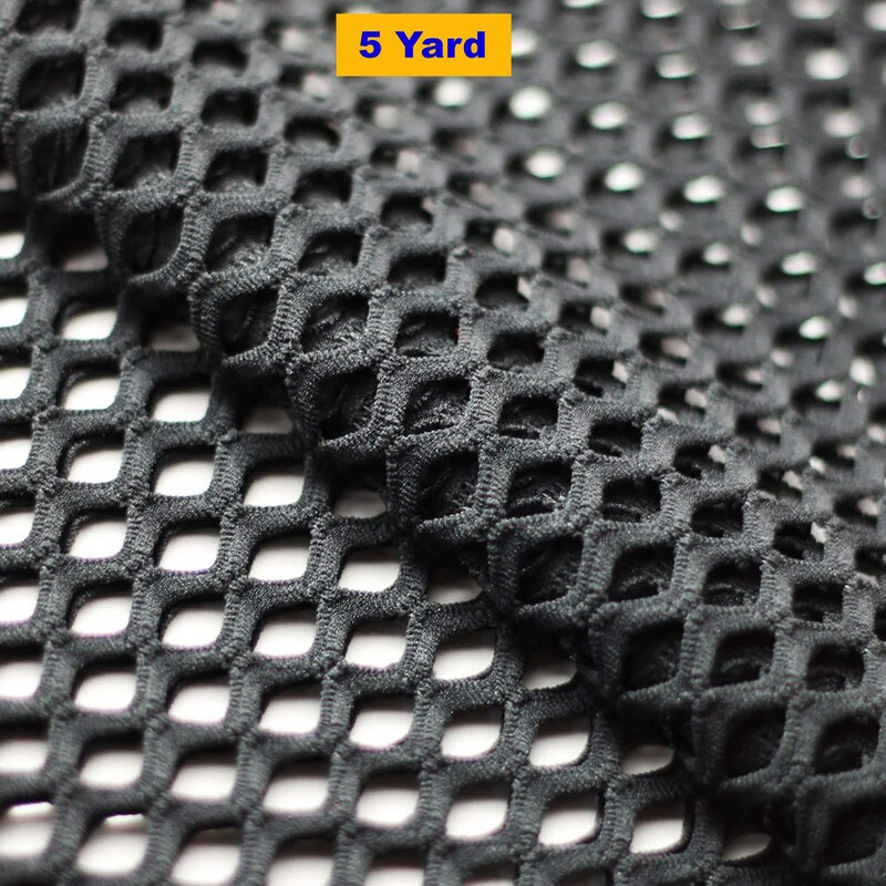 Diamond Mesh Soft Stretchable &#x26; Breathable Performance Fabric