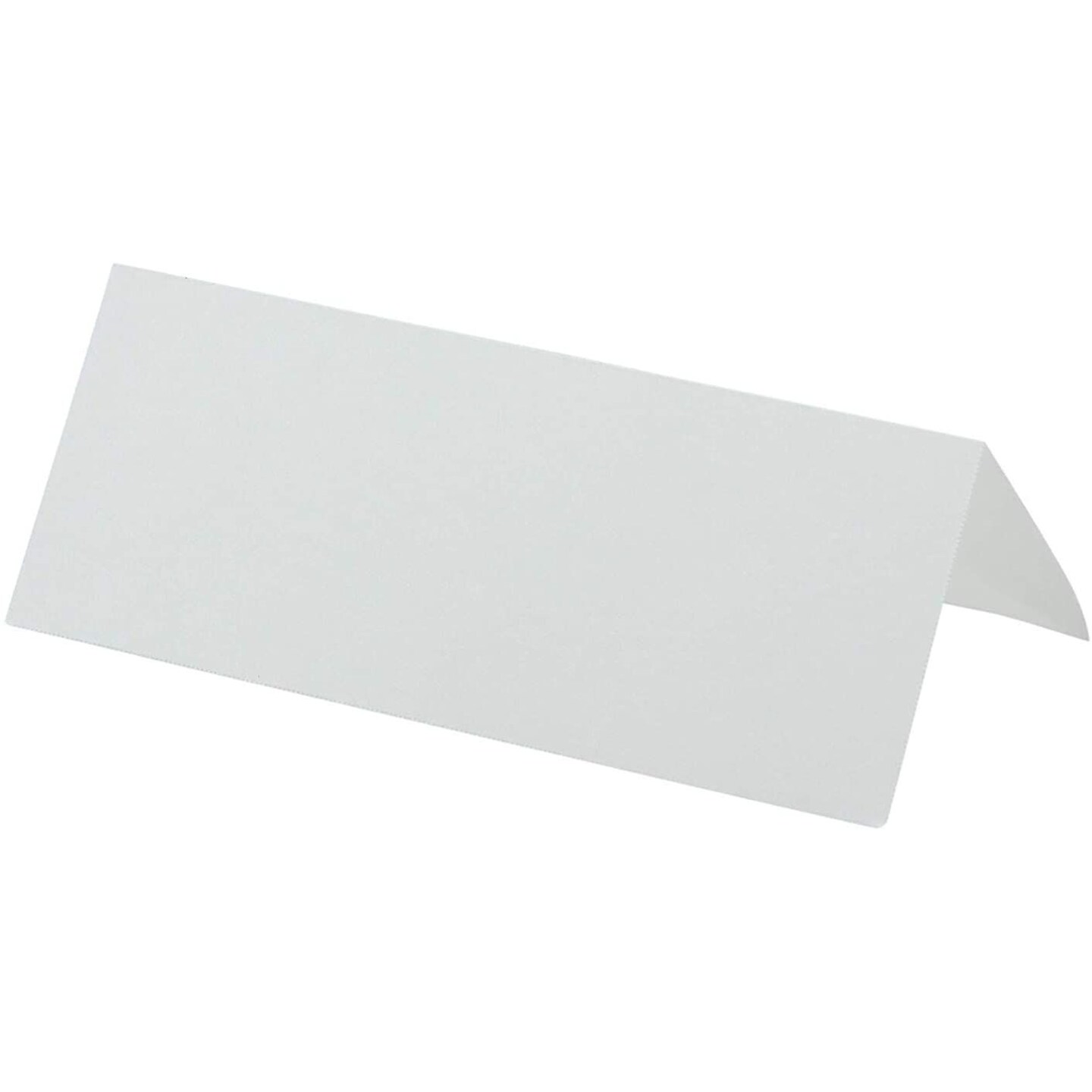 Place Cards - 180-Count Mini Tent Cards, Printable Foldover Table Placecards, Seat Assignment for Wedding, Holiday Dinner, Restaurant Reservation, Perforated, 30-Sheet, 1.43 x 3.75 Inches