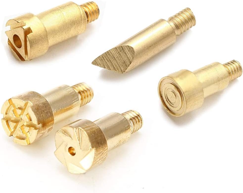 23-Piece Pyrography Tip Set – Wood Burning Tool Tips for Carving & DIY Crafts.