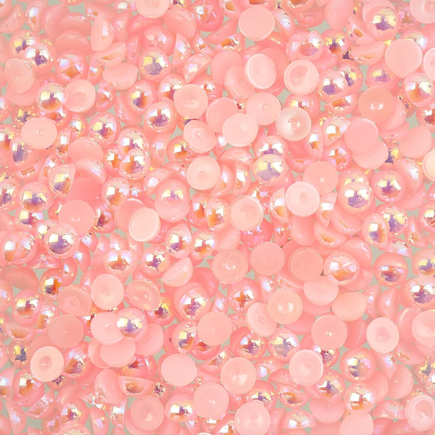 Crystal Lane DIY SS20(5mm) Plastic Pearl Flatback Rhinestones, 575pcs