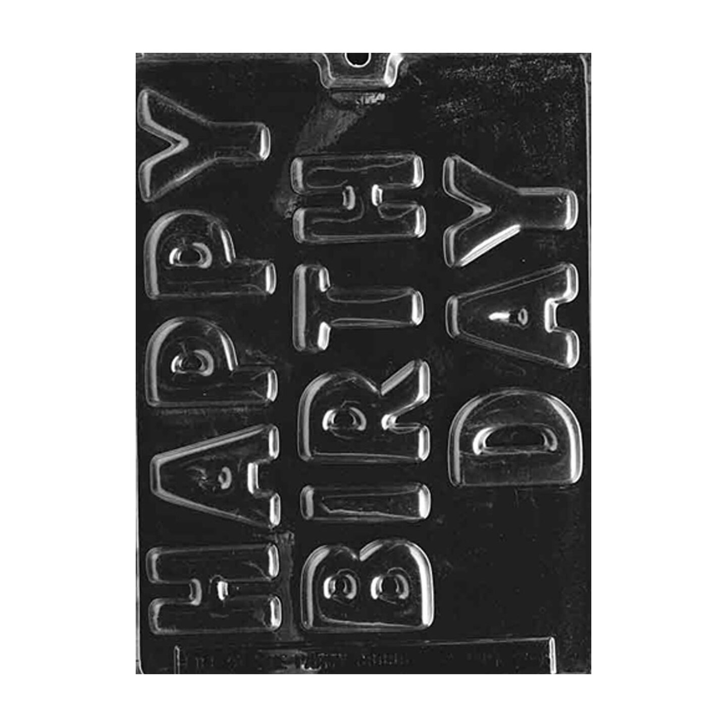 Happy Birthday Letters Chocolate Mold