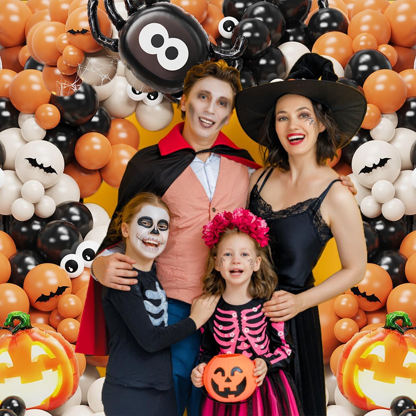 Halloween Balloon Garland Arch Kit(Halloween)