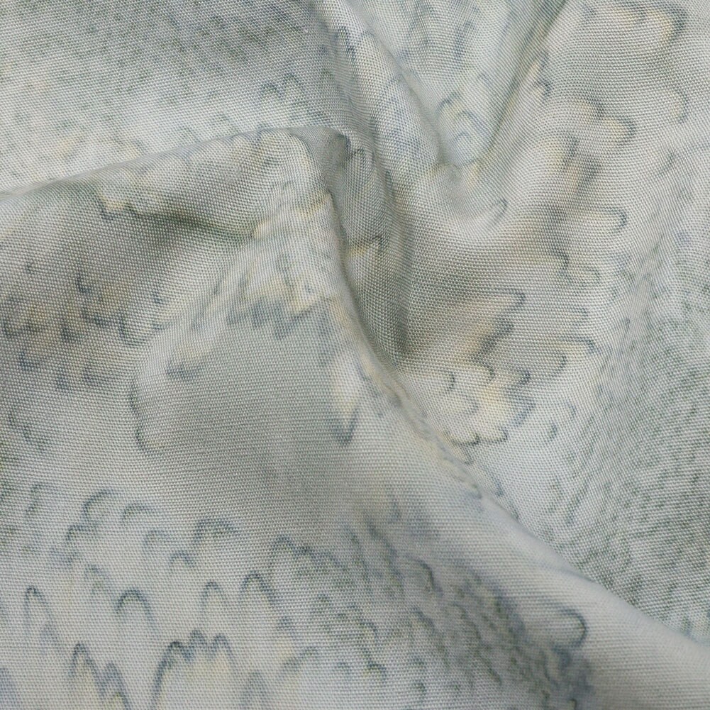 1 Yard Sterling Gray Abstract Cotton Fabric for Quilting 44&#x22; Wide