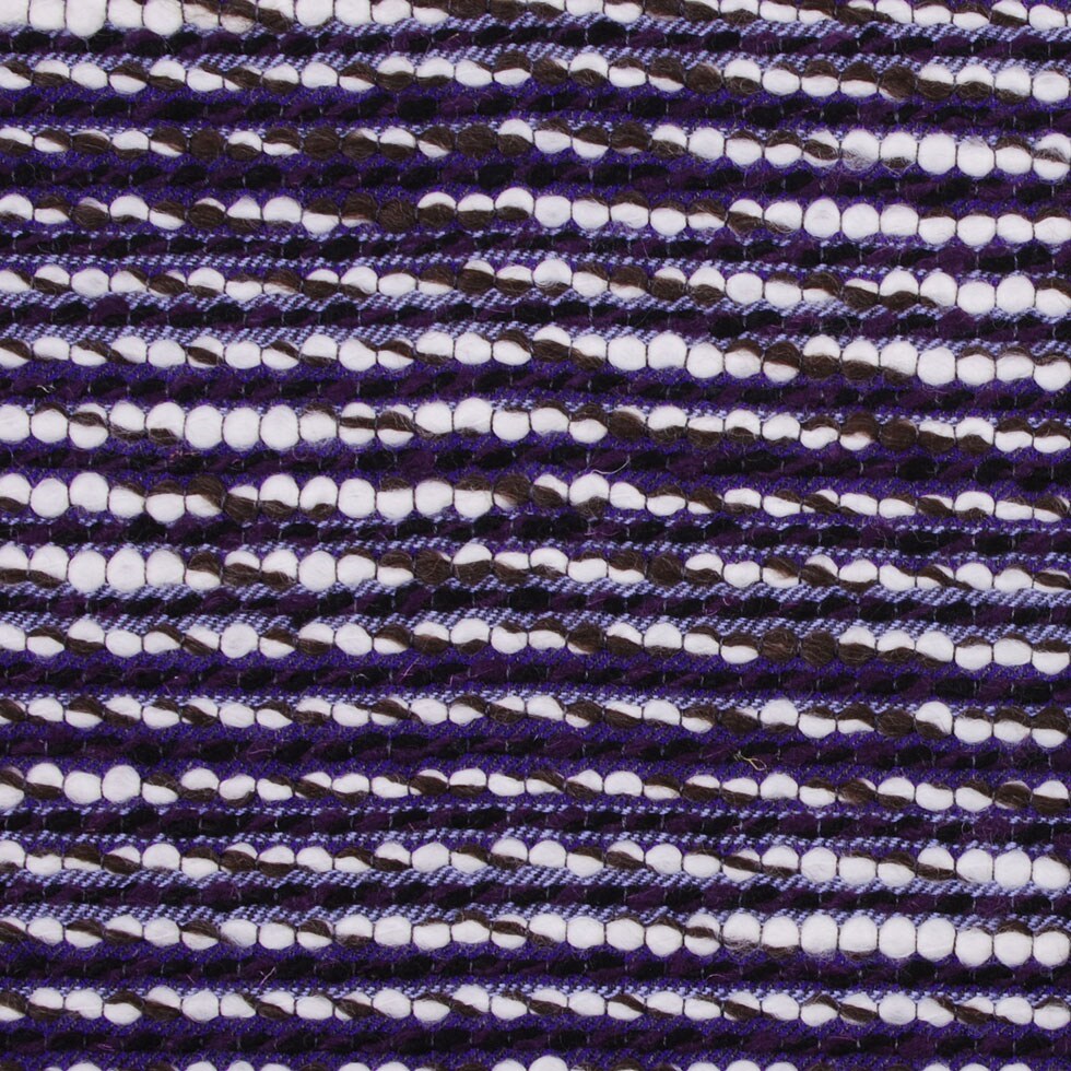 1 Yard Italian Purple Striped Virgin Wool 60&#x2019;&#x2019; Width