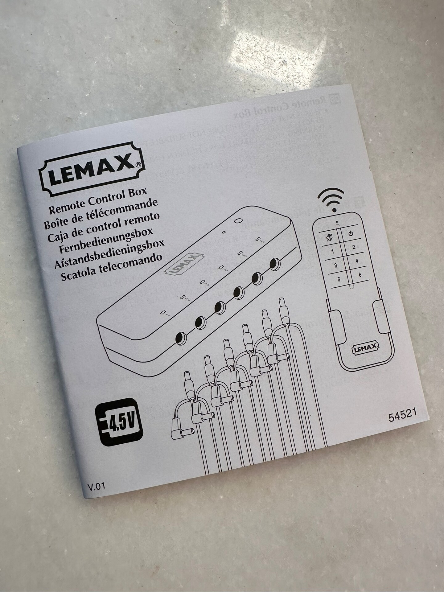 Lemax Remote Control Box