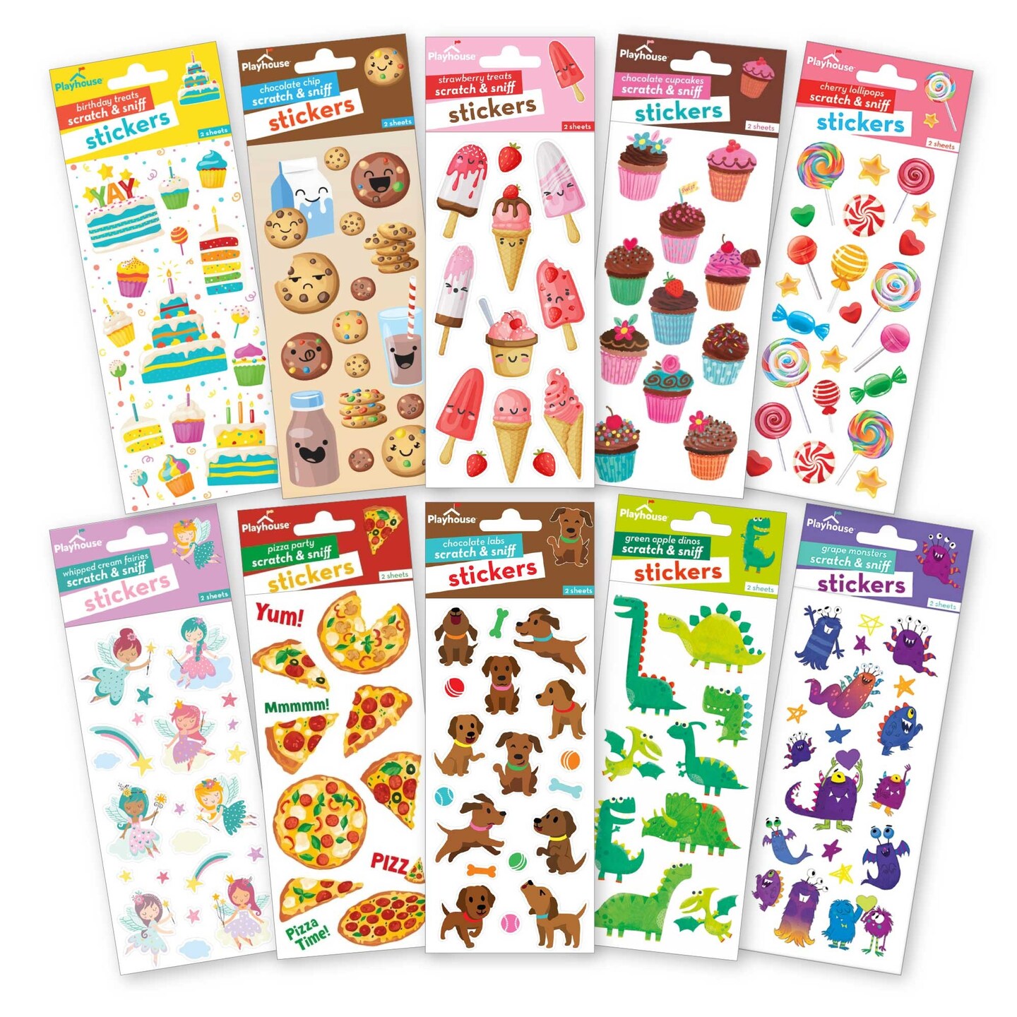 Scratch Mit Sticker Scratch and Sniff Children's Value Sticker Bundle | Michaels