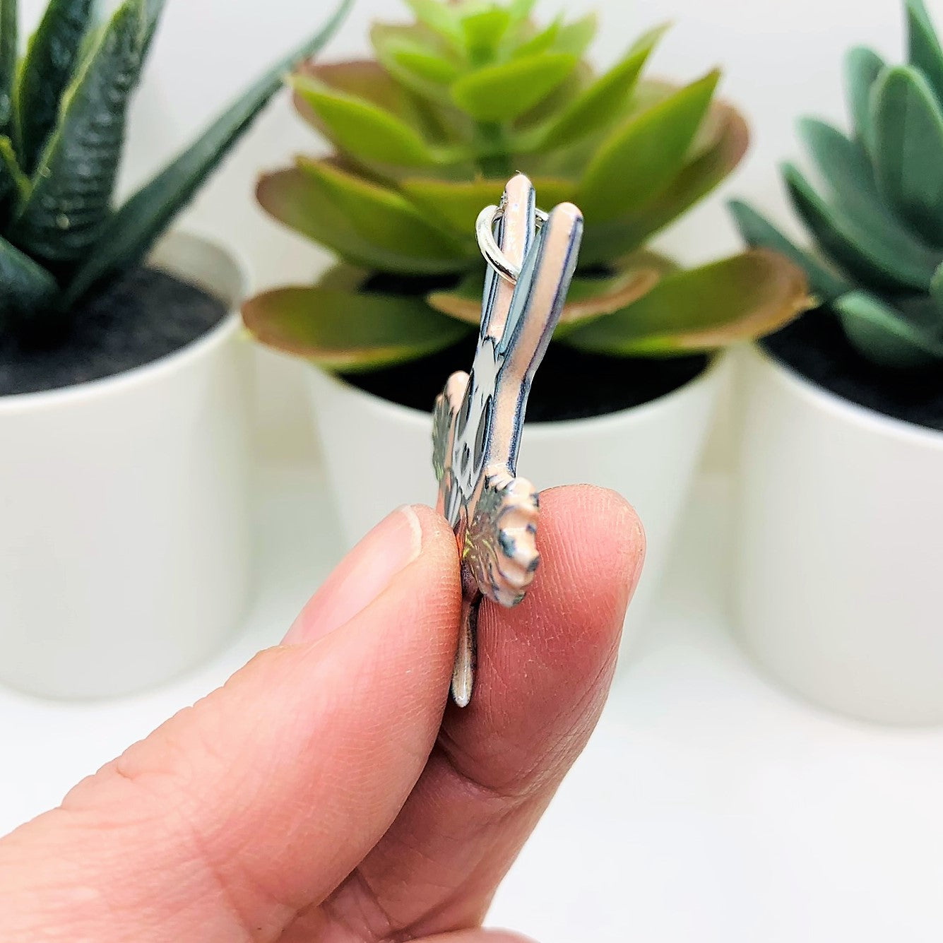 Creepy Easter Bunny Charms, 35.5x35.5mm