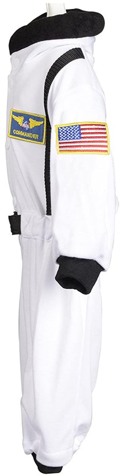 White Jr. Astronaut Suit romper infant baby boys halloween costume 6 - 12M