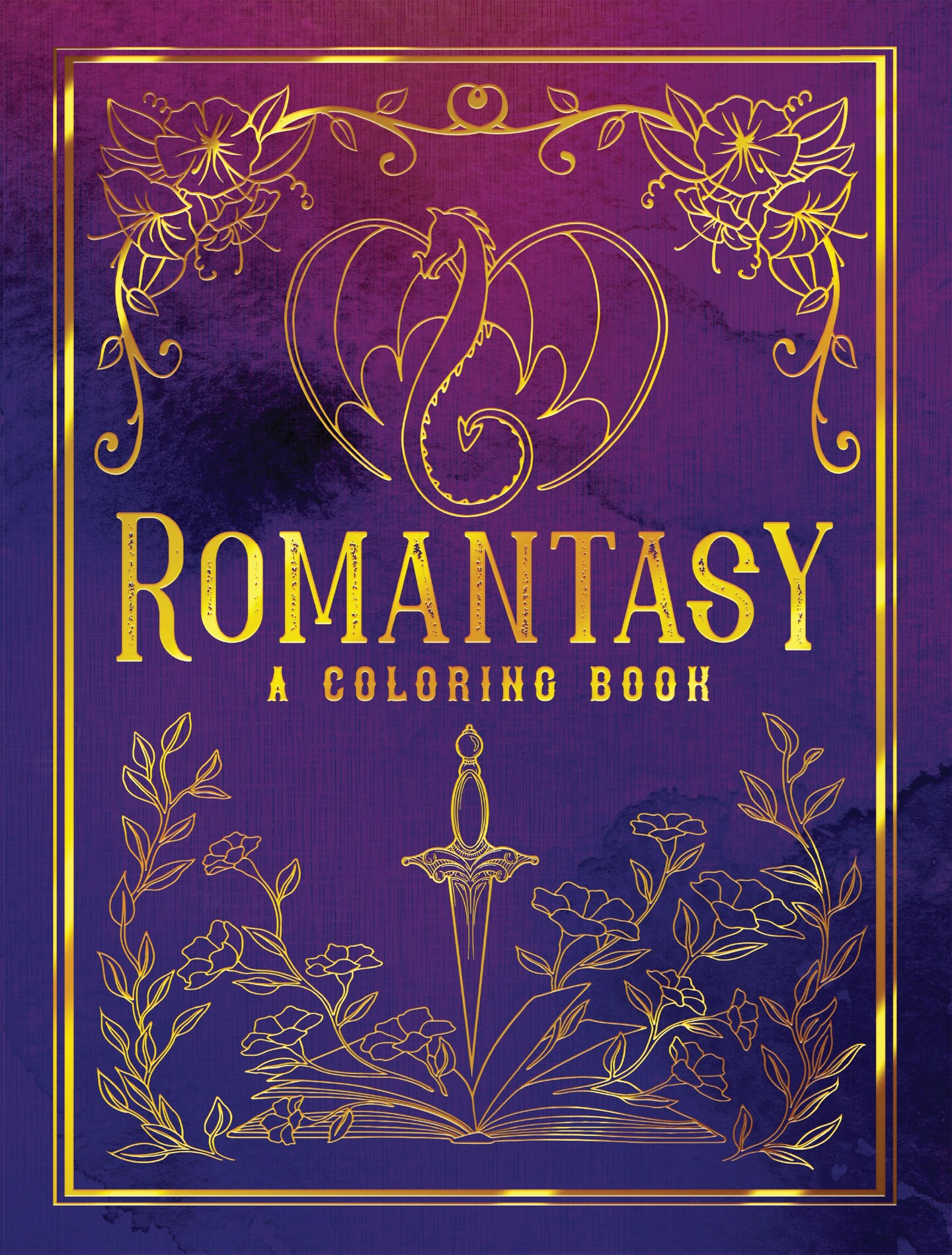 Romantasy: A Coloring Book-Softcover