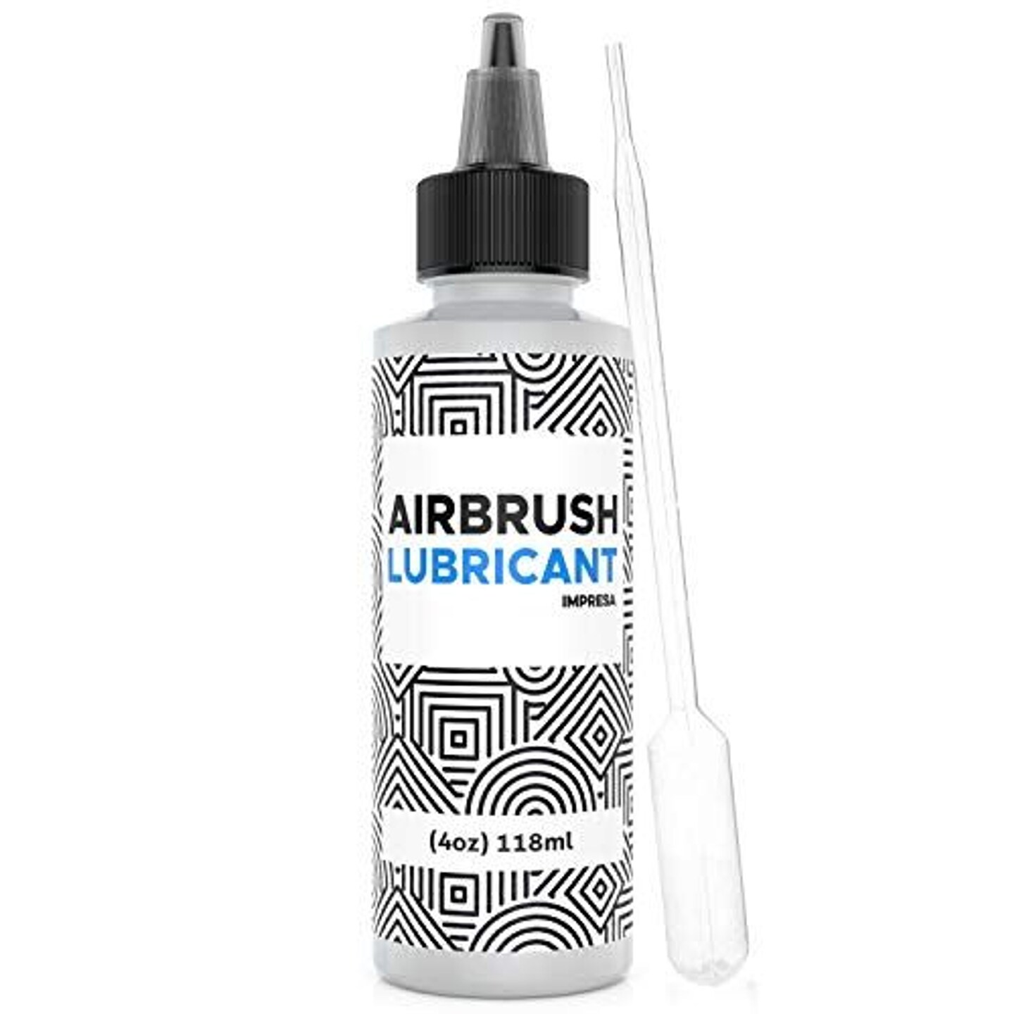 Impresa Airbrush Lubricant - 4 oz - Smoother Airbrush Trigger Action, Reduces Needle Friction, and Improves Paint Flow - Non-Silicone Air Brush Cleaner Solution - Works Great on Metal Parts and Steel