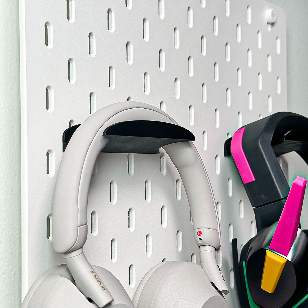 Ikea Headset Sleek Universal Headset Mount Display Wall Or IKEA Skadis