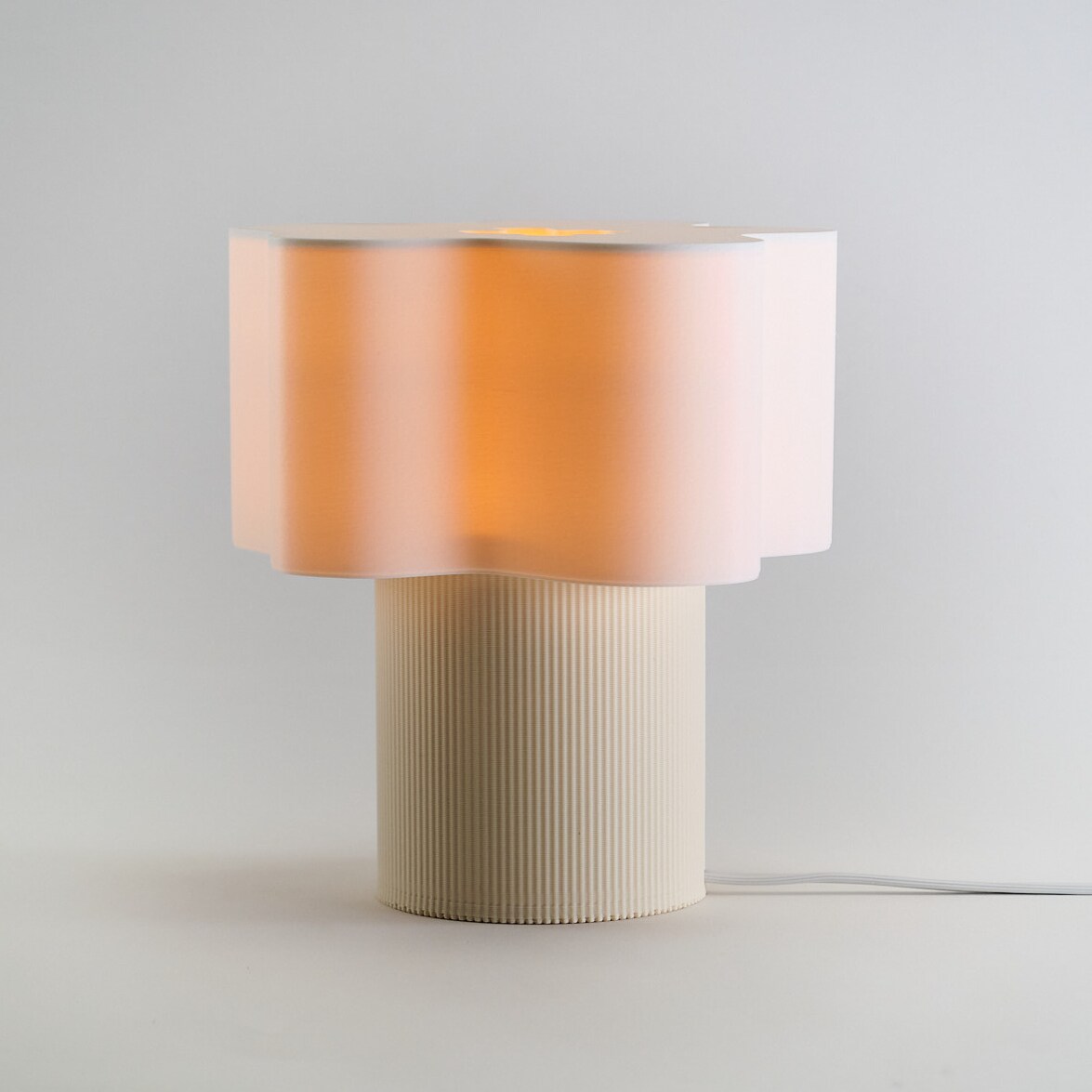 Honey and Ivy Mila Table Lamp - Squiggly Lamp - Cozy Home - Sustainably made in Portland, Oregon product 6