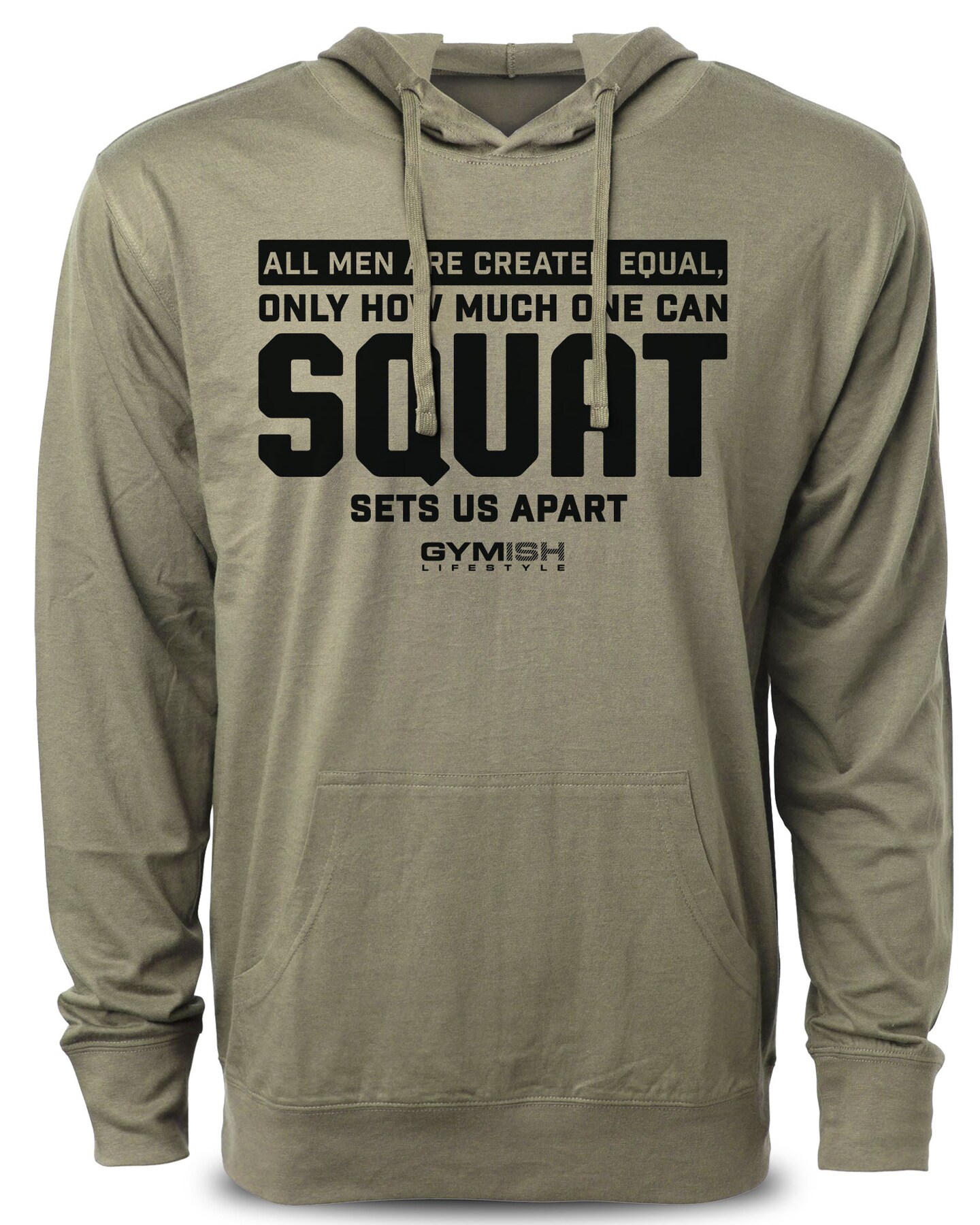 090. Created Equal Squat Funny Workout Gym T-Shirt for Men - image53