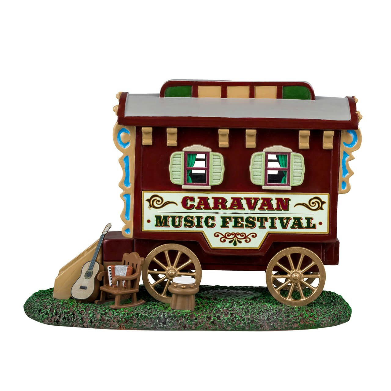 Lemax&#xA9; Carnival Village Accessory&#x2122;: Caravan Music Festival
