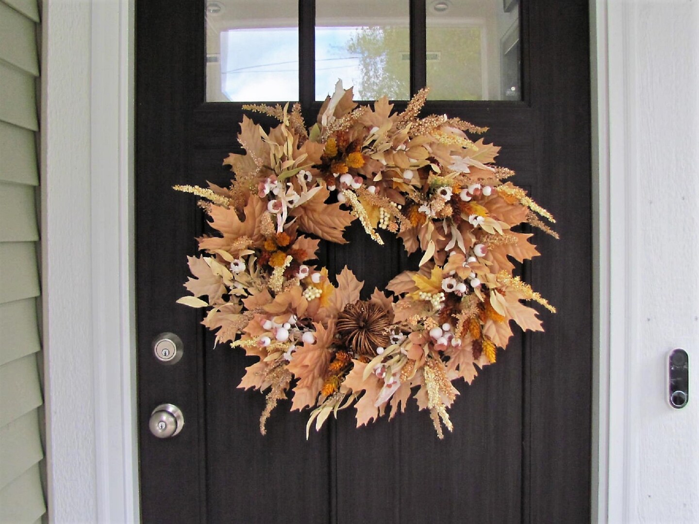 BOHO neutral fall good wreath