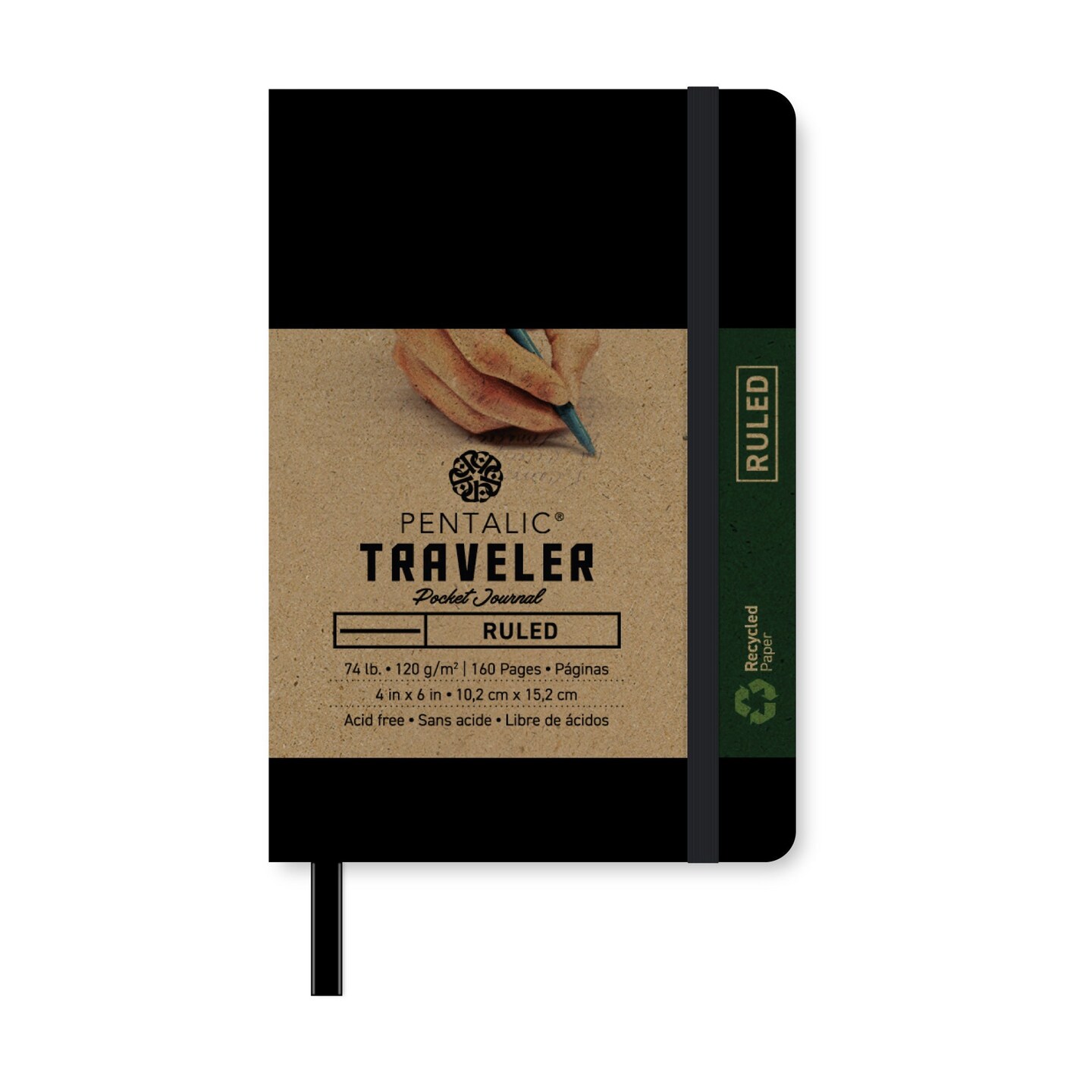 PTL-016152 Series | Traveler Pocket Journal - Ruled