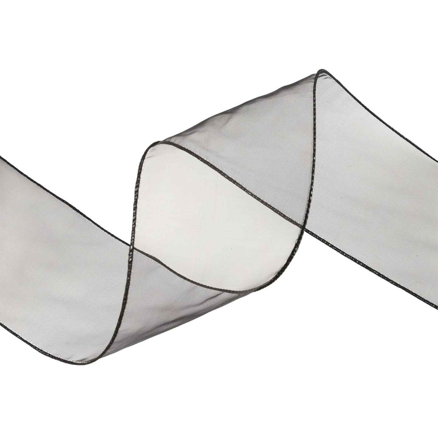 LaRibbons 1 1/2&#x22; - 2 1/2&#x22; Wired Sheer Ribbon | 50 Yard Roll