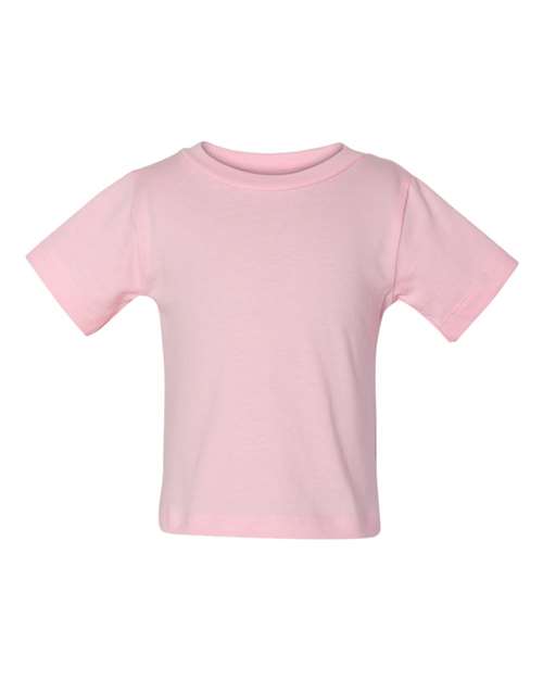 BELLA + CANVAS Infant Jersey Short Sleeve Tee for Playtime Wear & Easy Layering