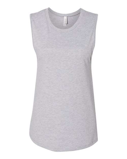 BELLA + CANVAS Women’s Jersey Muscle Sleeveless Tank Top for Casual Wear
