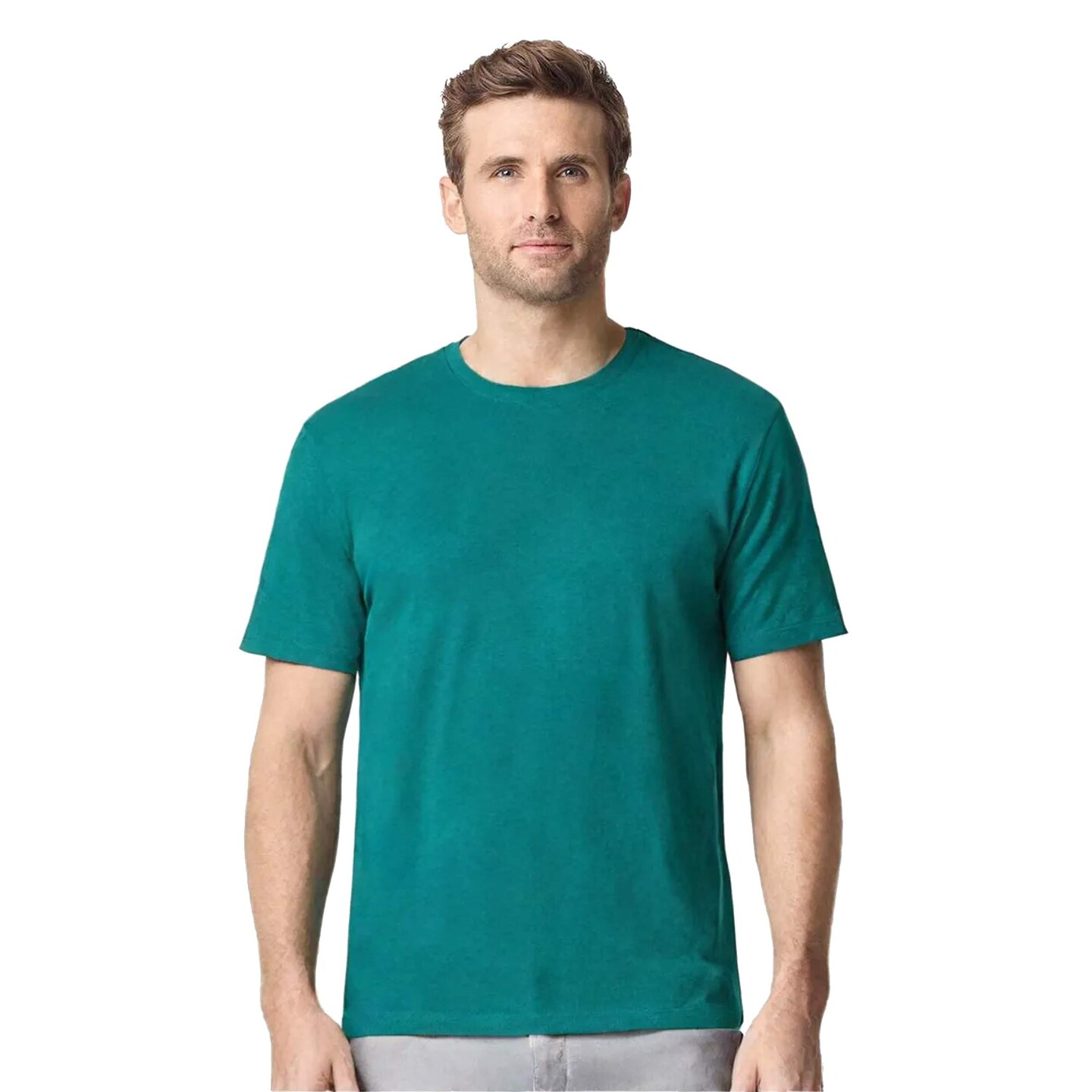 Gildan Heavy Cotton Crewneck T-Shirt – Short Sleeve Blank Tee for Crafting, Printing & Everyday Use