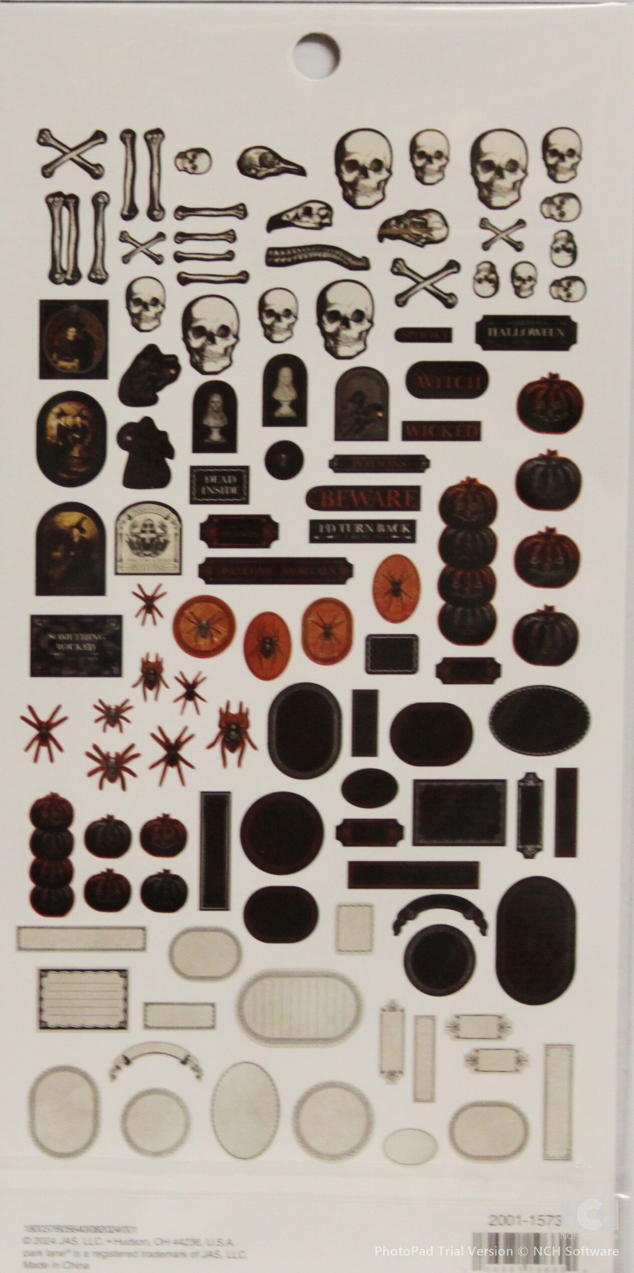 Park Lane Halloween Sticker Book - 5 Sheets