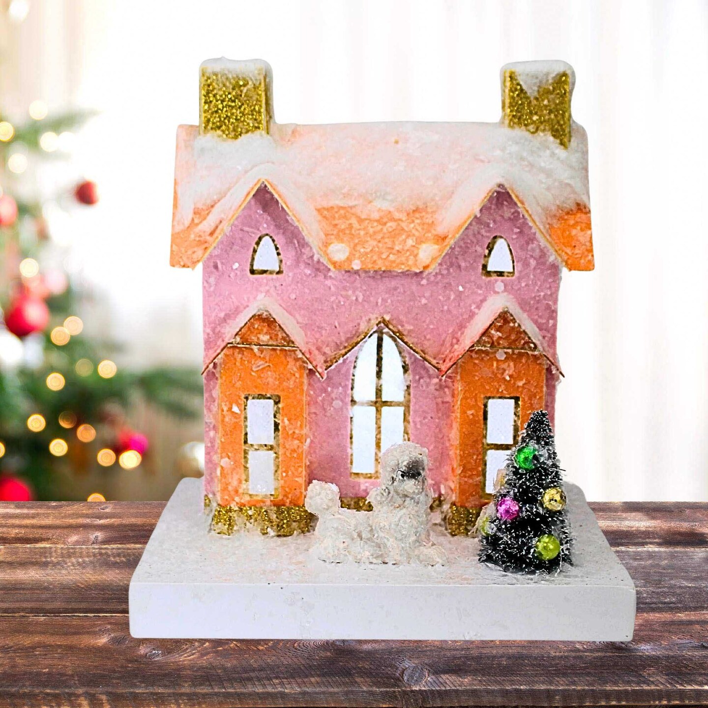 Cody Foster Poodle Chateau Christmas Building - Thumbnail 3