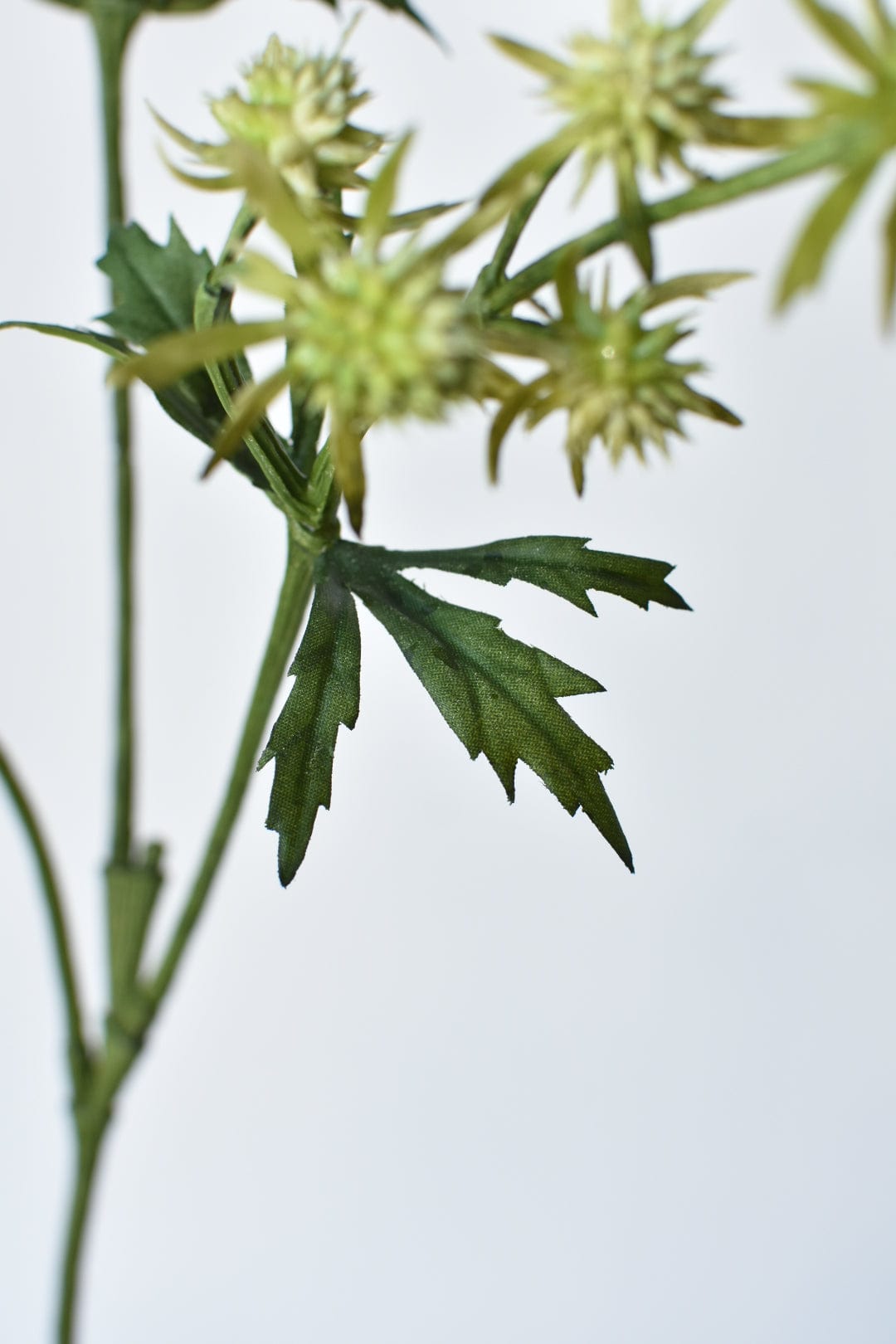 25&#x22; Faux Thistle Stem - Green