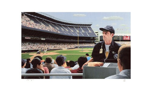 Yankee Stadium by Max Ferguson Wall Art Décor 22 x 35 Art Print