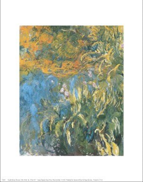Iris, 1914-1917 by Claude Monet Wall Art Décor 14 x 11 Art Print