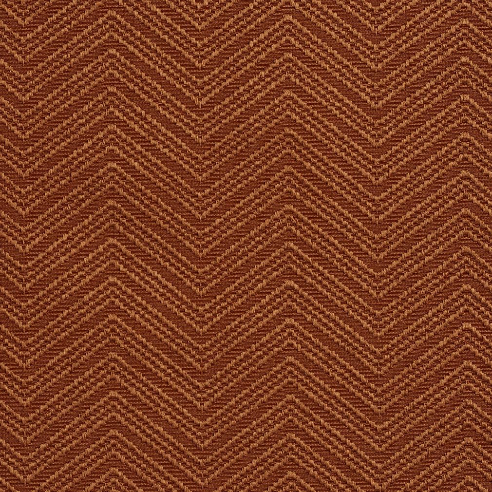 Brown Geometric Chevron Matelasse Woven Pattern Upholstery Fabric by The Yard - SKU: Conway Brown