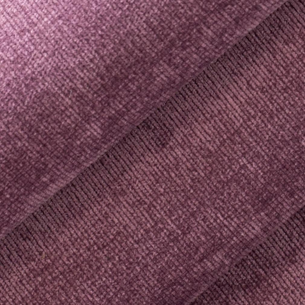 Purple Fade Resistant Plain Microfiber Velvet Upholstery Fabric by The Yard - SKU: Hailey Iris