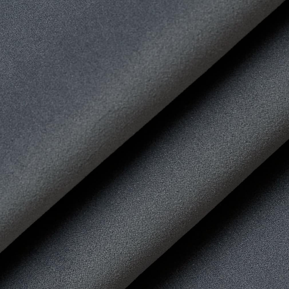 Grey Stain Resistant Performance Pet Friendly Microfiber Upholstery Fabric by The Yard - SKU: Davis Slate