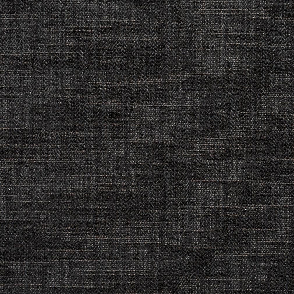 Black Textured Tweed Upholstery Fabric by The Yard - SKU: Colton Coal