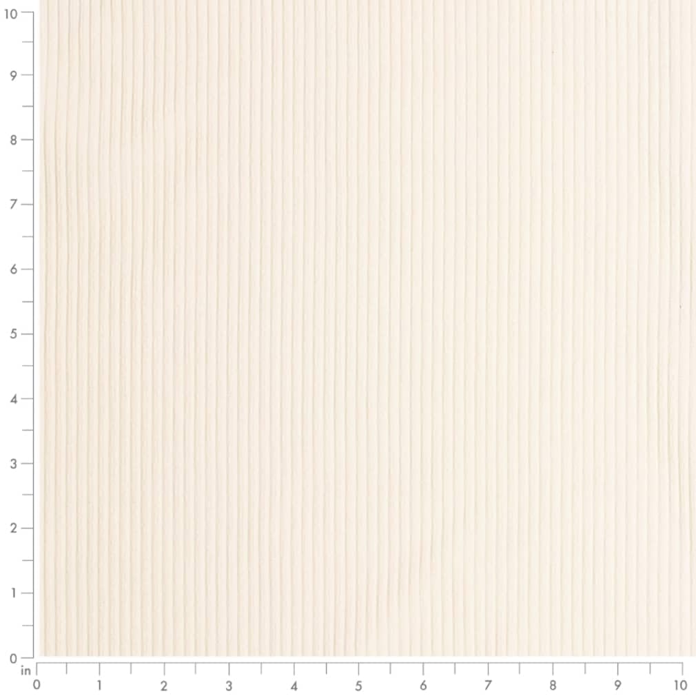 Ivory Small Scale Corduroy Chenille Upholstery Fabric by The Yard - SKU: Cosmo Cotton
