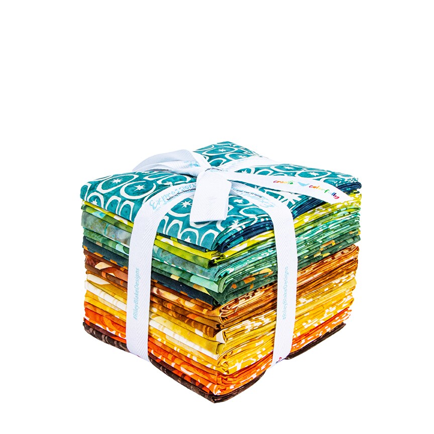 Expressions Batiks Starburst Groove Fat Quarter Bundle by Riley Blake (FQ-23578-27)