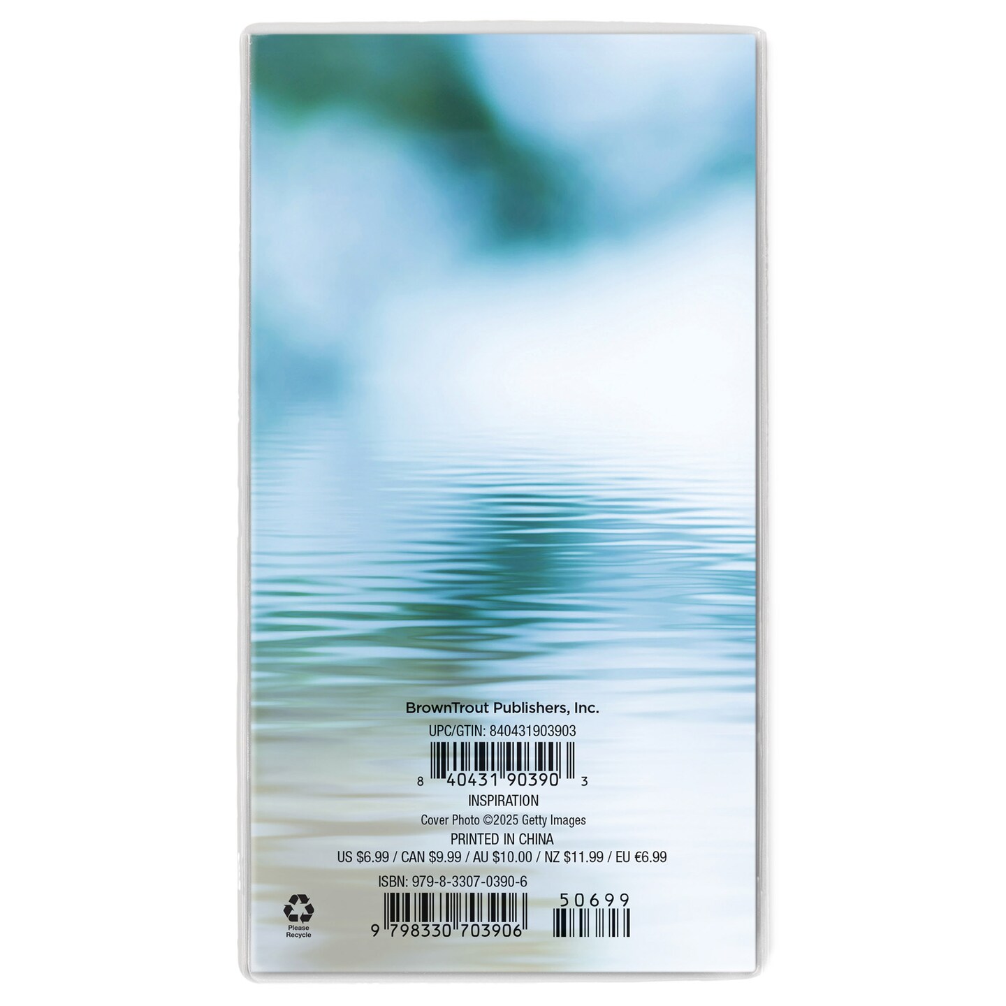 Inspiration | 2026-2027 3.5 x 6.5 Inch Two Year Monthly Pocket Planner Calendar