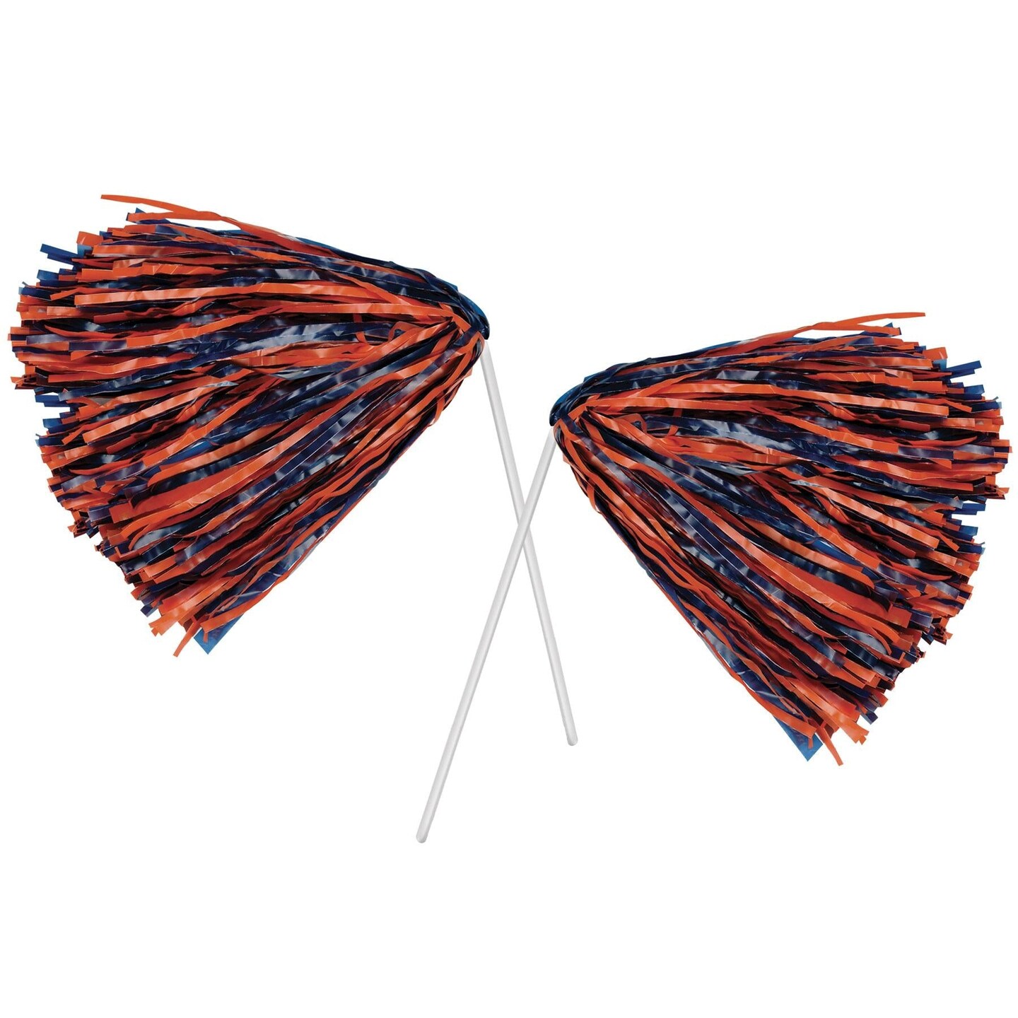 48 Pack Beistle Packaged Pom Poms blue/orange