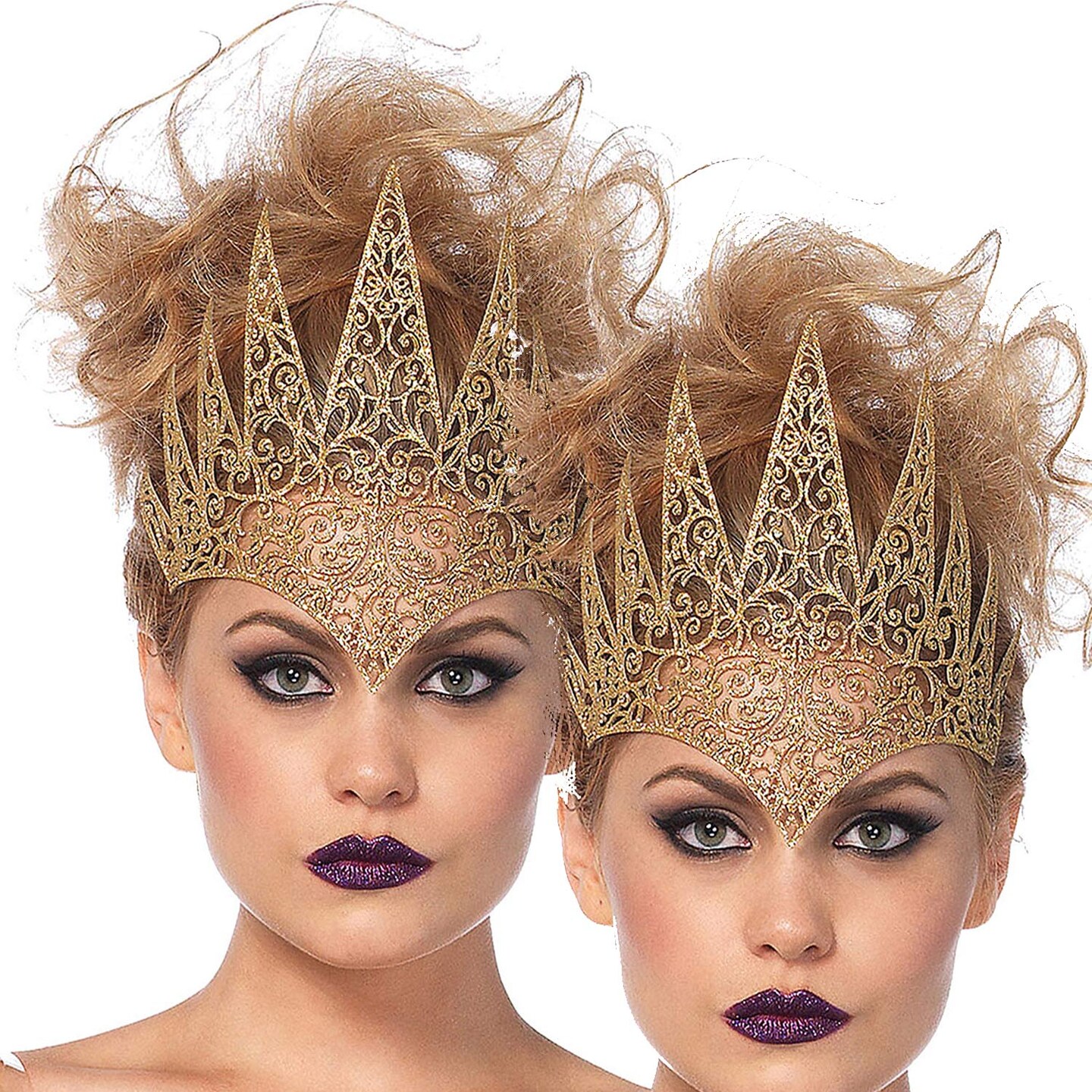 Gold Die Cut Royal Crown for Adults