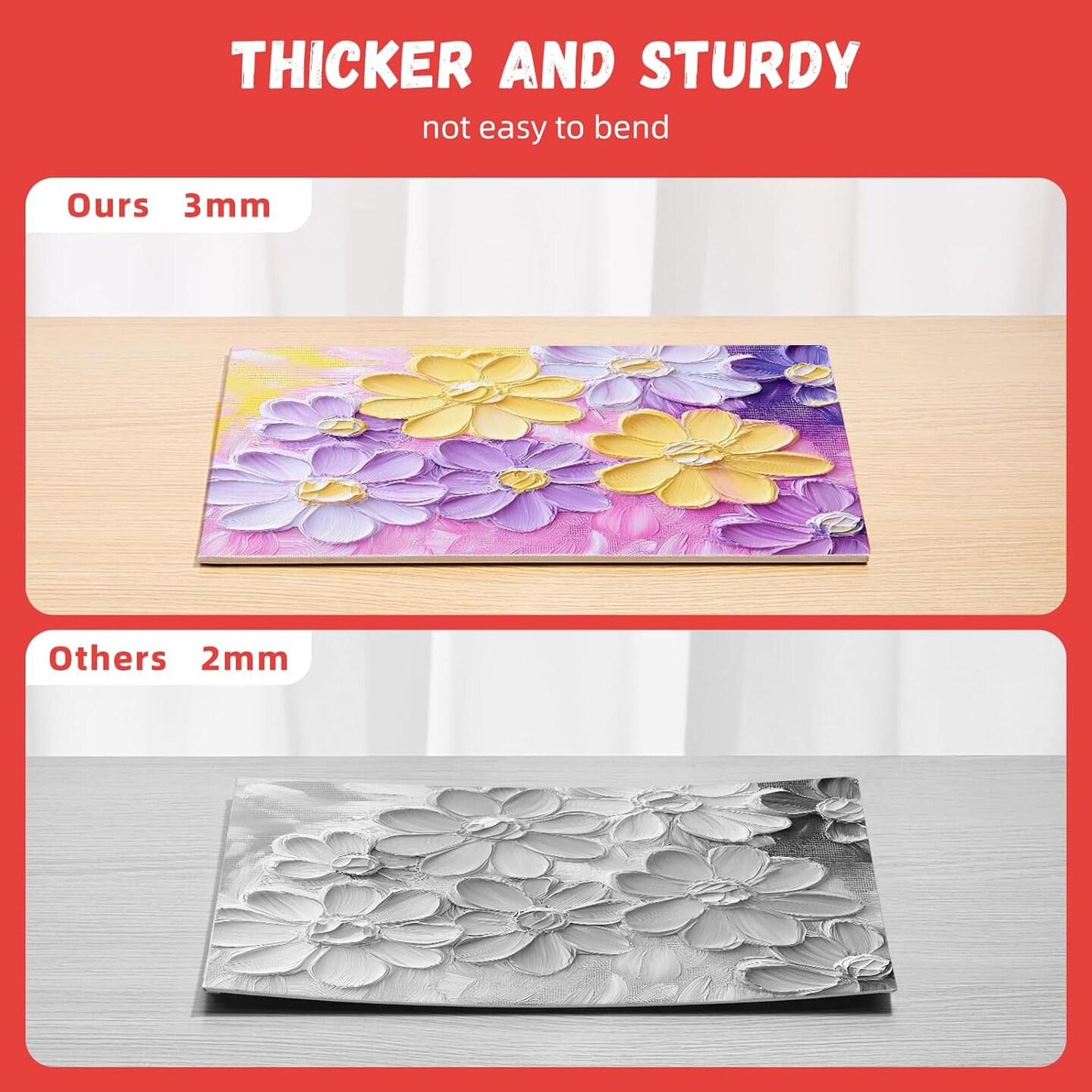 72 Pack 8 x 10 inch Canvas Boards for Painting Flat Canvas Panels Bulk Value Pack for Classes and Parties 100% Cotton for Acrylics Paint