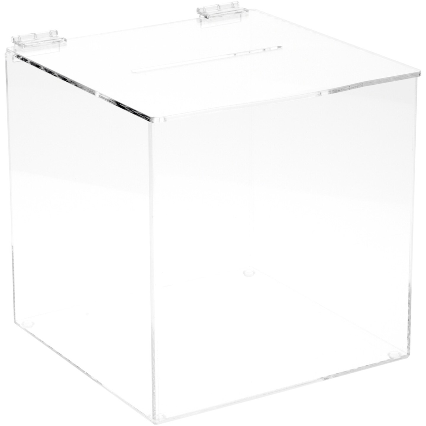 Plymor Clear Acrylic Ballot / Collection / Donation Box