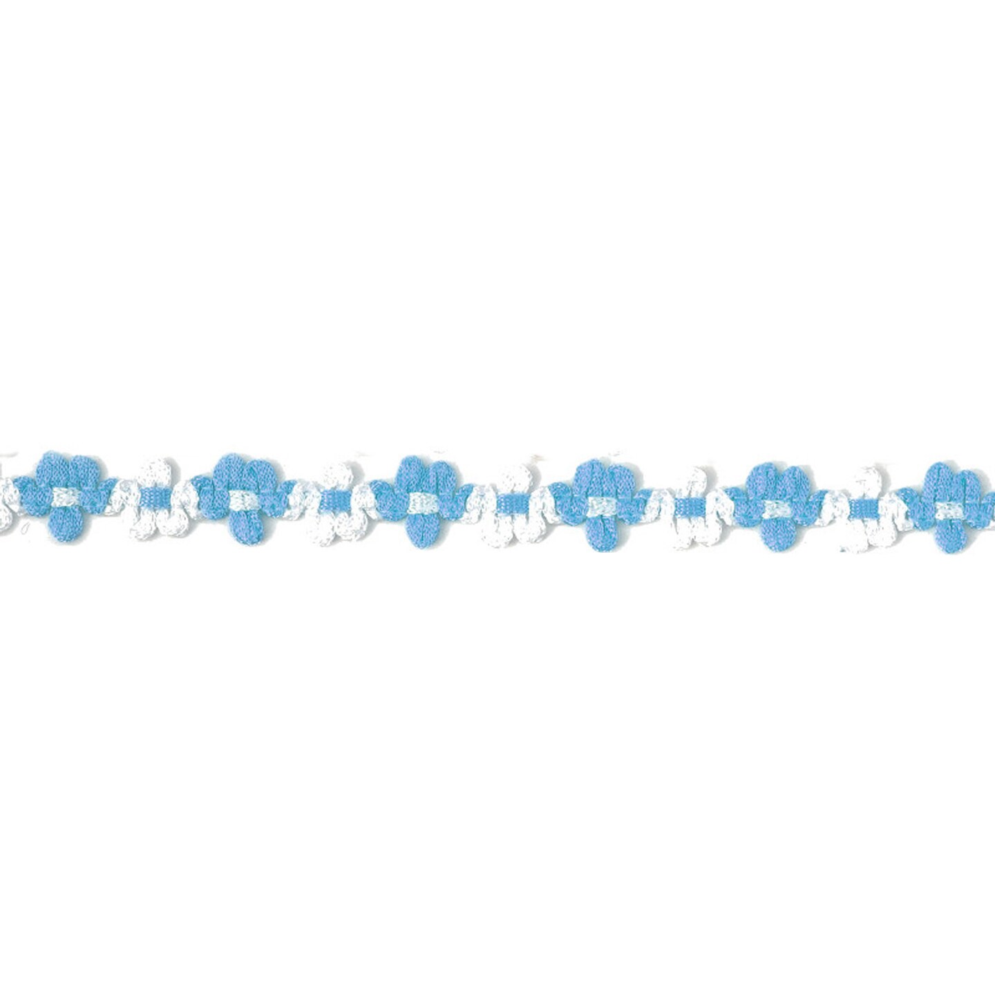1/2&#x22; x 25 Yards Blue French Rococo Ribbon Trim