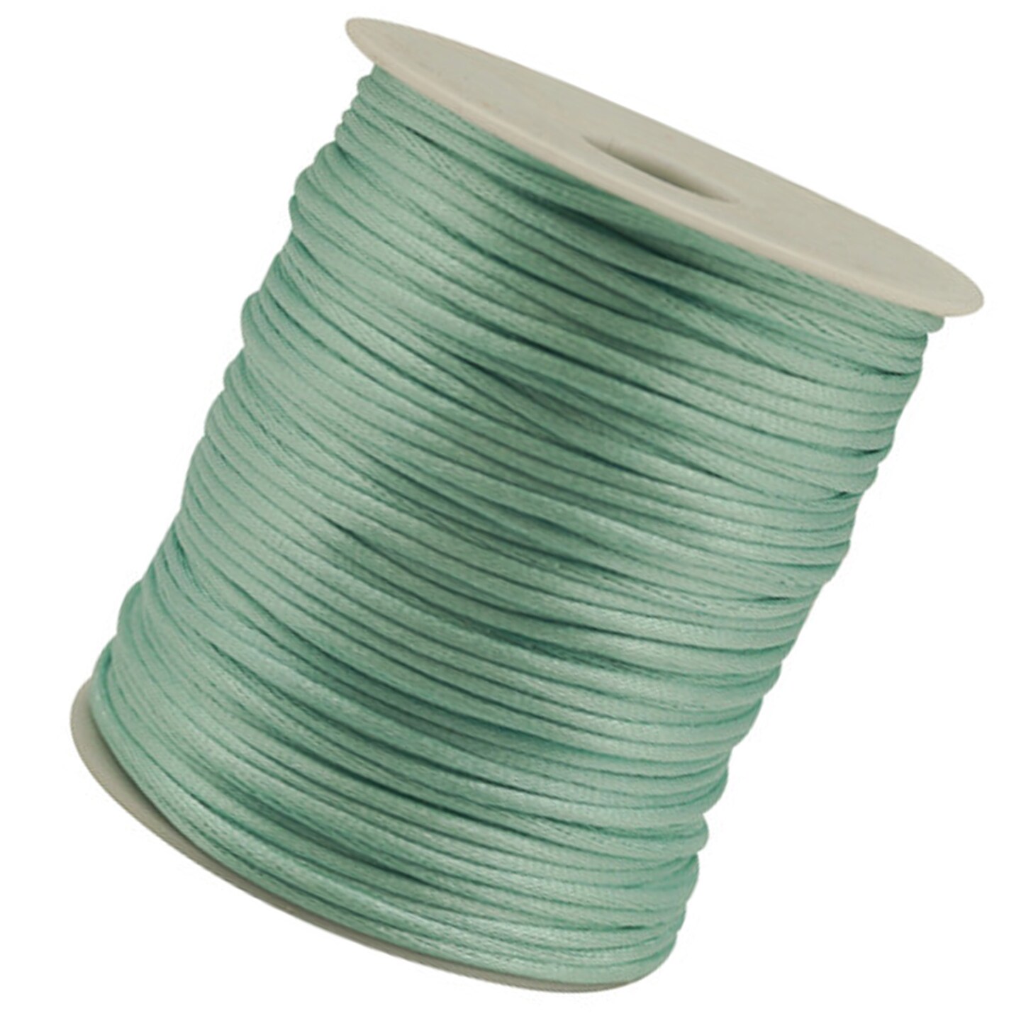 2mm wide x 100 yards Aqua Rattail Cord Trims Pack of 5 Spools