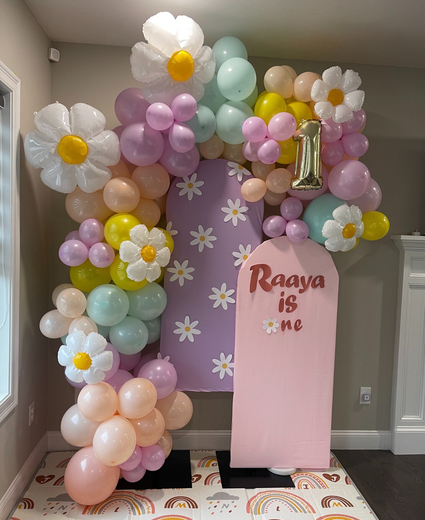 Daisy Themed Balloon Arch, Daisy Birthday Party, Boho, Daisy Decoration, Daisy Balloon Garland Kit, Daisy Balloons, Balloon Arch Kit 392494053644746752