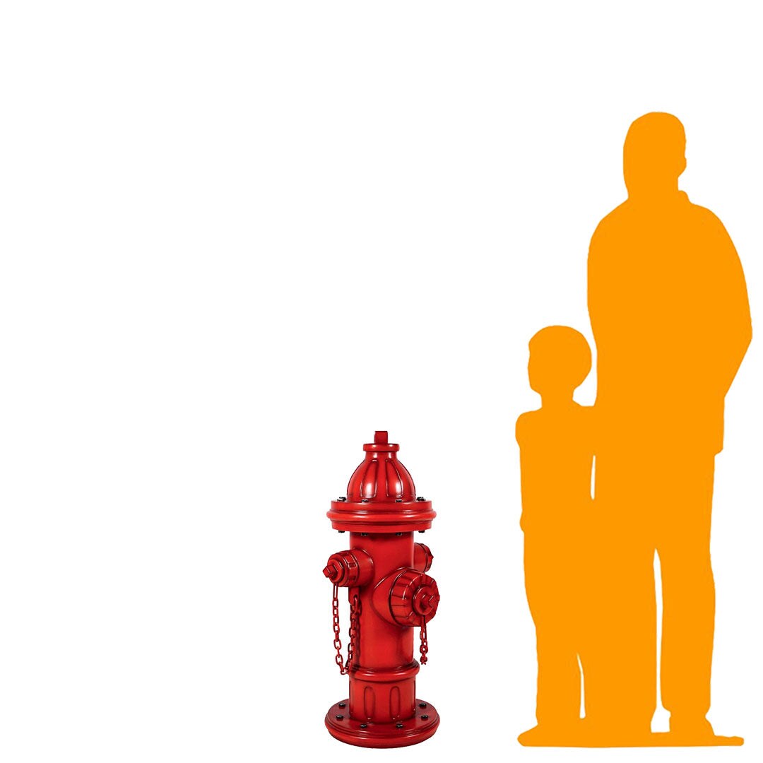 Fire Hydrant Life Size Statue