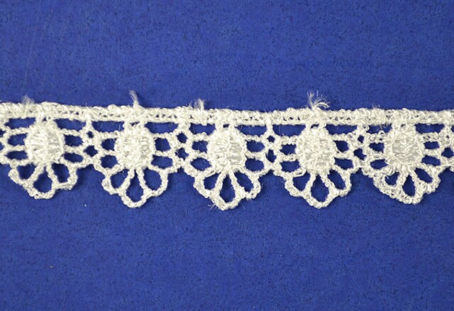 1/4&#x22;x 30 Yards White Venice Lace Trims