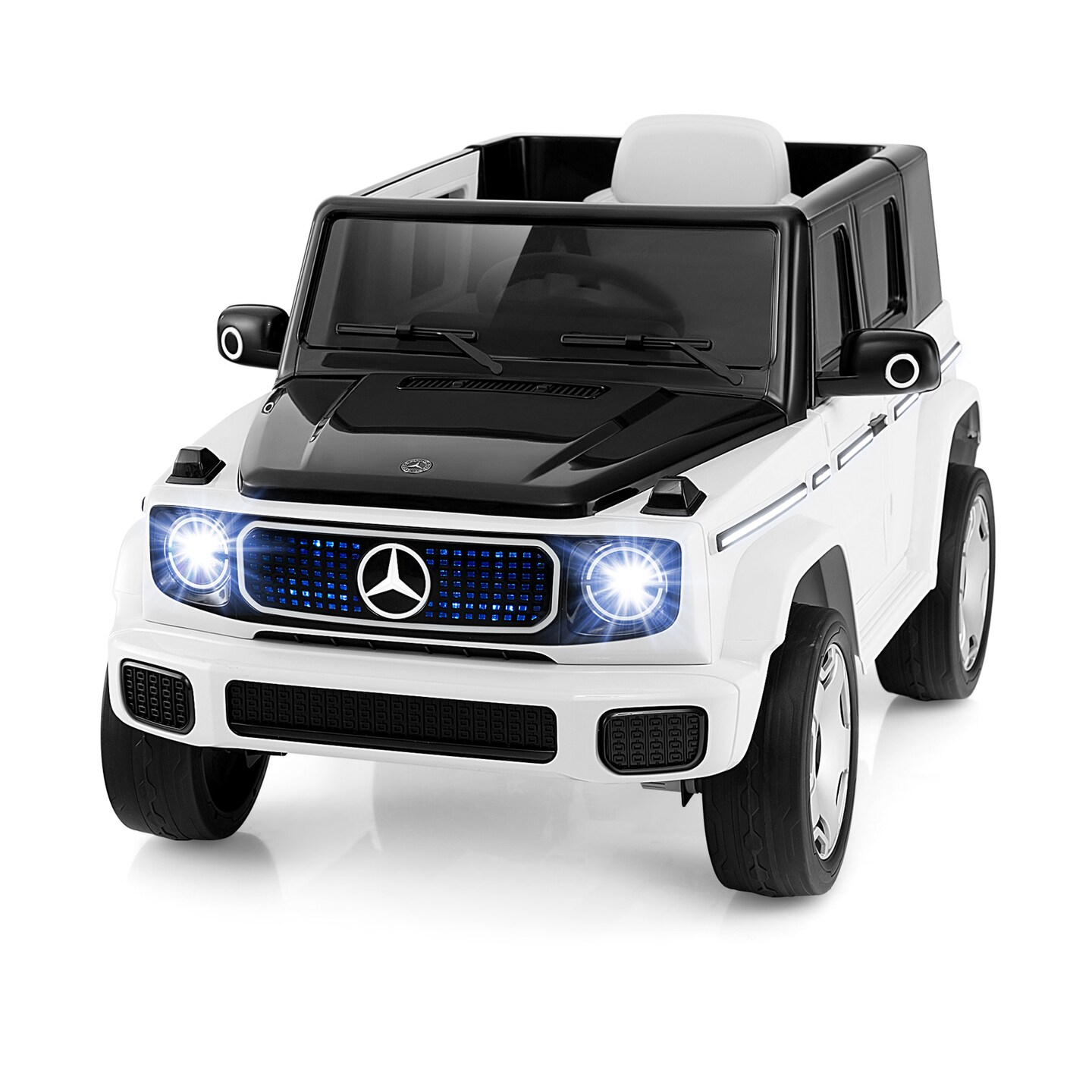 12V Licensed Mercedes-Benz EQG Kids Ride On Car with Remote Control