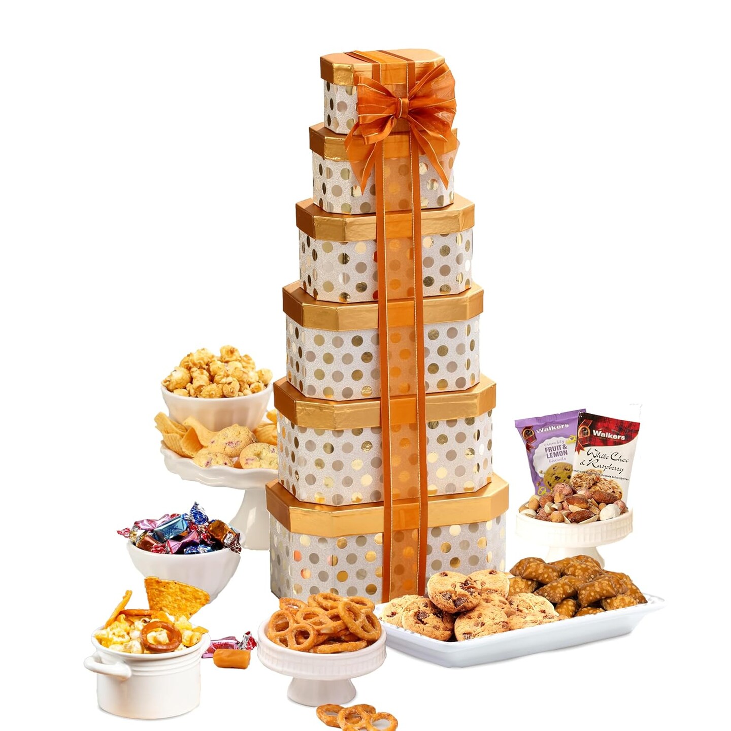 Gourmet Food Gift Basket Snack Gifts for Women, Men, Families, Delivery